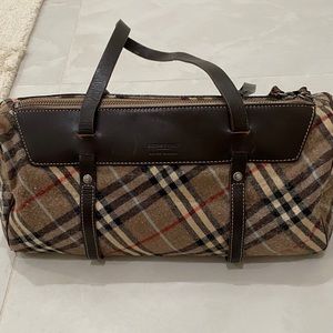 Authentic Burberry blue label shoulder bag